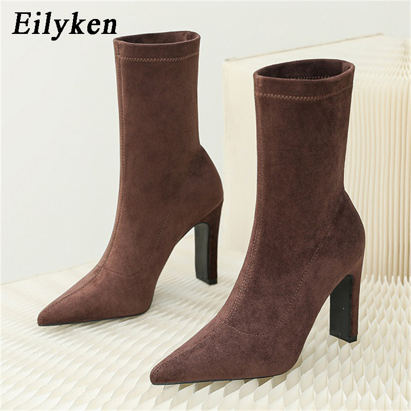 Eilyken sepatu bot pendek hak  - No Show Sock Women ulasan dan harga
