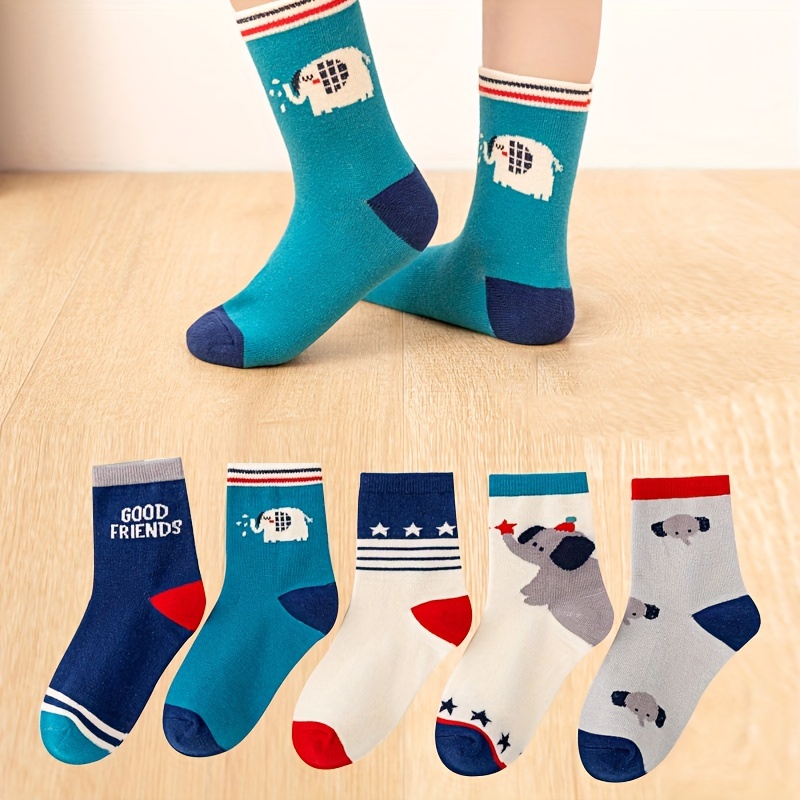 5 pasang kaos kaki anak laki-l - Cotton Crew Sock Pack ulasan dan harga