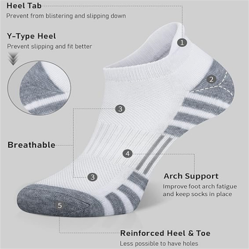6/24 Pasang Kaos Kaki Lari Atl - Athletic Sock Cushion ulasan dan harga