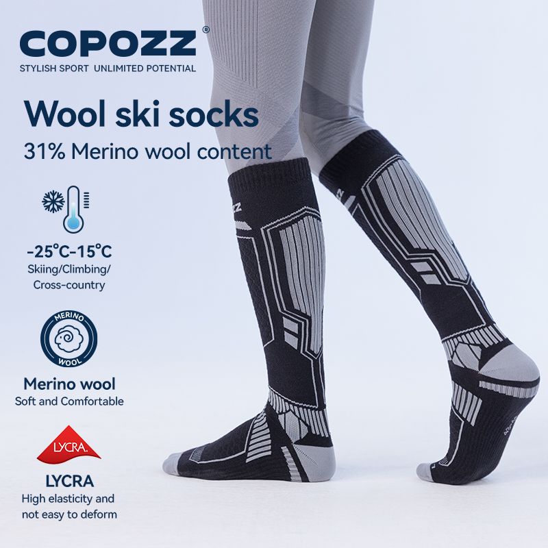 Kaus kaki Ski panjang COPOZZ,  - Thermal Sock Winter ulasan dan harga