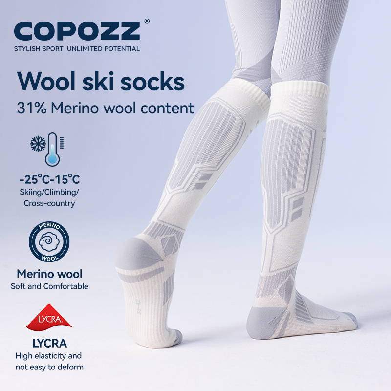 Kaus kaki Ski panjang COPOZZ,  - Thermal Sock Winter ulasan dan harga