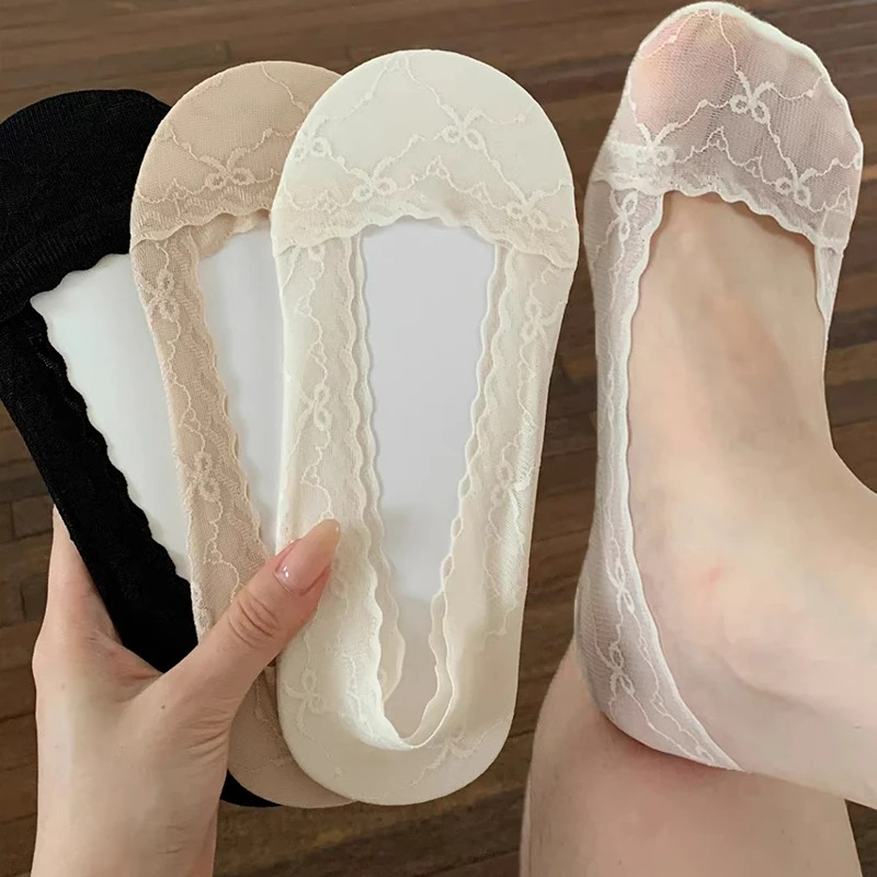 Kaos Kaki Pendek Wanita dengan - Invisibility Sock Loafer ulasan dan harga