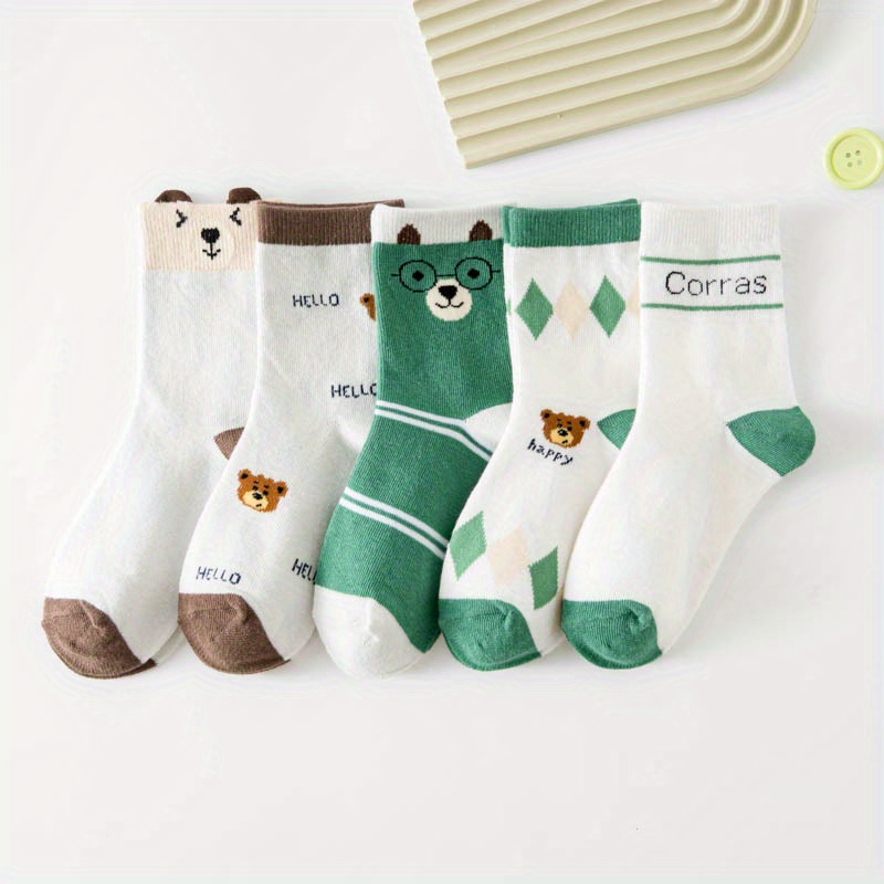 5 Pasang Kaus Kaki Katun Bermo - Cotton Crew Sock Pack ulasan dan harga