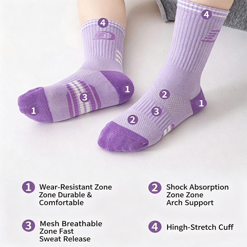 3 Pasang Set Kaus Kaki Olahrag - Athletic Sock Cushion ulasan dan harga