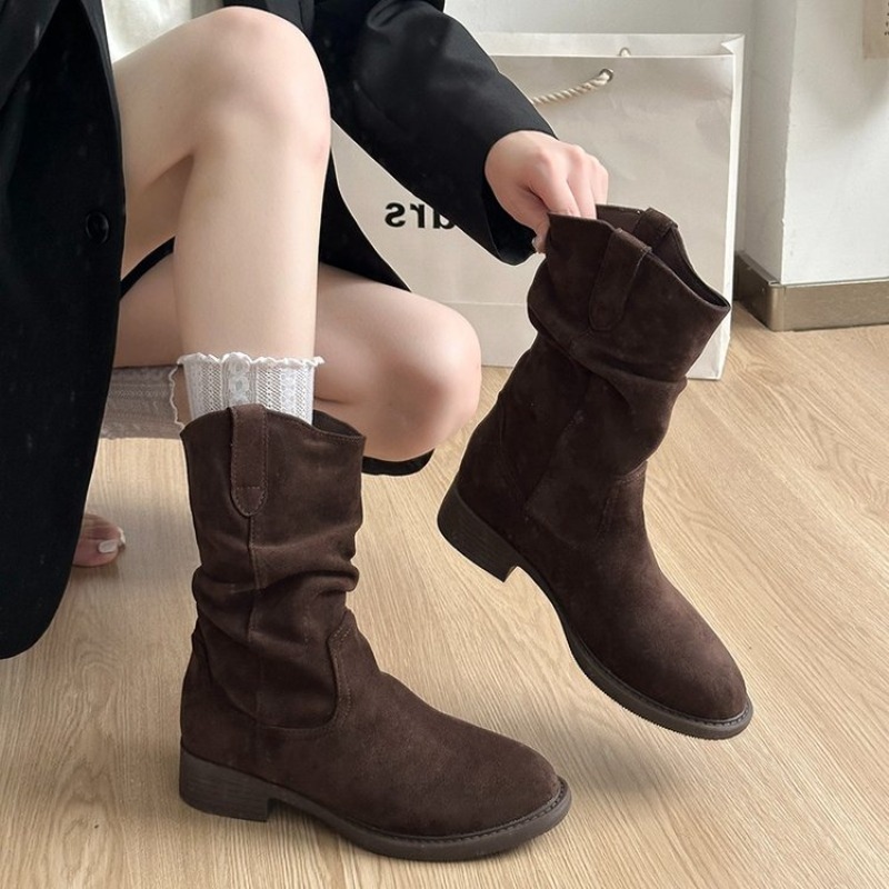 Sepatu bot setinggi betis mode - Boot Sock Slouchy ulasan dan harga