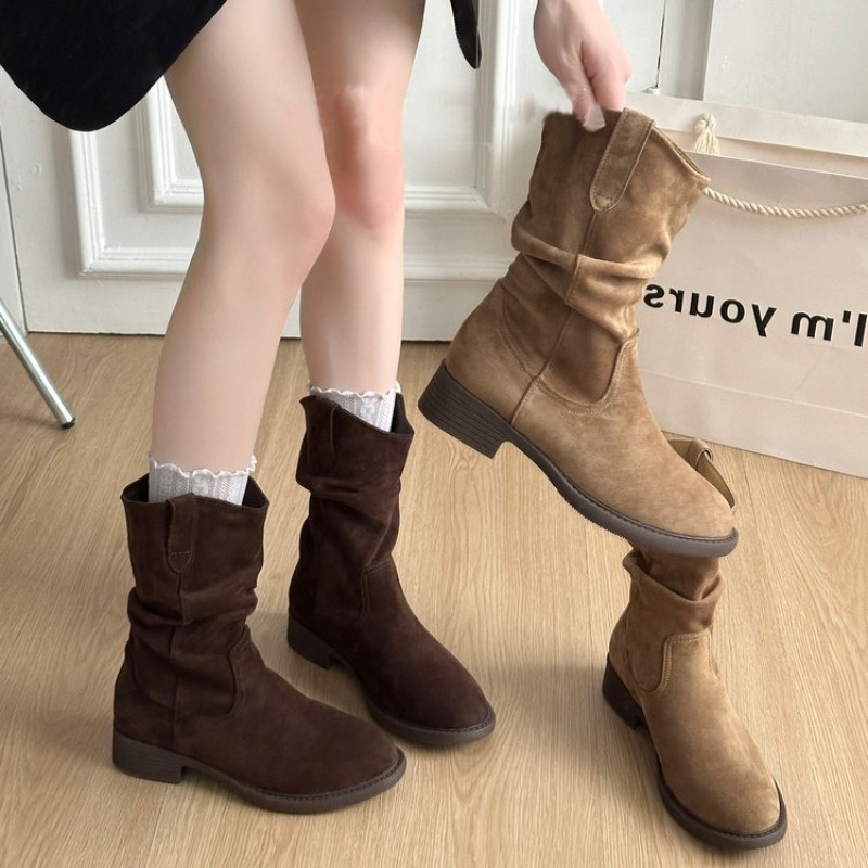 Sepatu bot setinggi betis mode - Boot Sock Slouchy ulasan dan harga