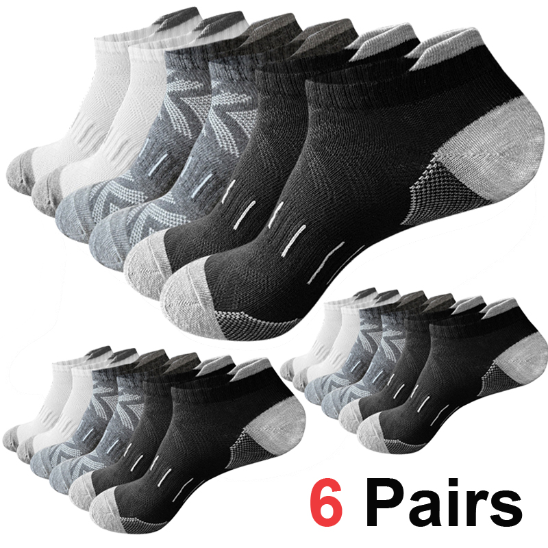 6/12 Pasang Kaus Kaki Pria Mot - Athletic Sock Cushion ulasan dan harga