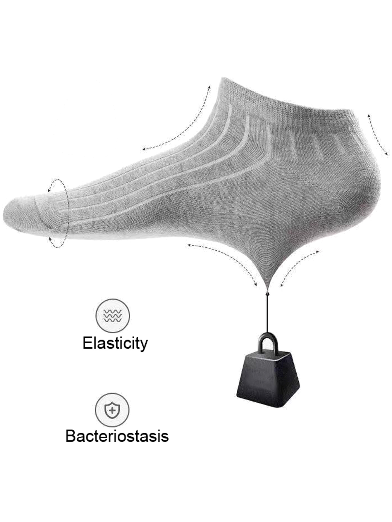 Kaus Kaki Pria Bernapas 10 Pas - Ankle Sock Low Cut ulasan dan harga