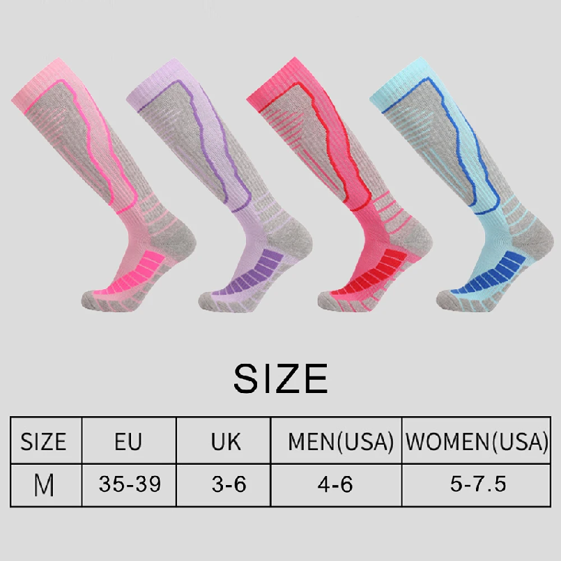 1 Pasang Kaus Kaki Ski Wanita  - Thermal Sock Winter ulasan dan harga