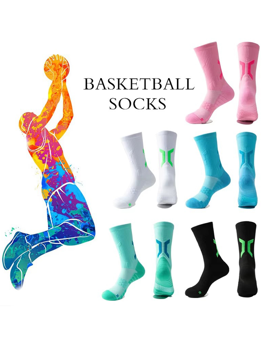 WRELS 1/2/3 Pasang Kaus Kaki B - Athletic Sock Cushion ulasan dan harga